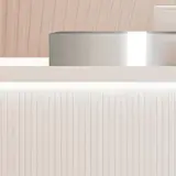 Modern Ribbed Panel Reception Desk - Maoters thumbnail 9