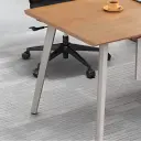 Wood Panel Modern Executive Desk - Maoters thumbnail 7
