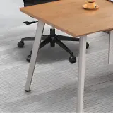Wood Panel Modern Executive Desk - Maoters thumbnail 7