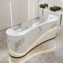 Light Luxury Salon Reception Desk - Maoters thumbnail 3