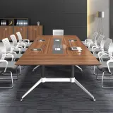 Modern Wood Office Boardroom Table - Maoters thumbnail 3