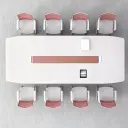 Minimalist Large Office Conference Desk - Maoters thumbnail 5