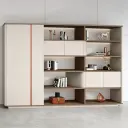 Luxury Office Mixed Storage Bookcase - Maoters thumbnail 2