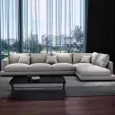 Modular L-Shaped Sectional Sofa - Maoters thumbnail 3