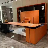 Italian Style Executive Computer Desk - Maoters thumbnail 3