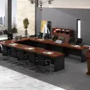 Innovative U-Shaped Conference Table Training Table – Maoters thumbnail 2