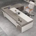 Elegant Modern Office Desk Executive Desk - Maoters thumbnail 4