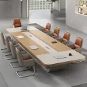 Boardroom Wood Conference Table thumbnail 2