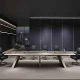 Simple Modern Large Conference Table - Maoters thumbnail 3
