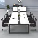 Simple Office Desk Negotiation Table - Maoters thumbnail 2