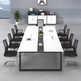 Simple Office Desk Negotiation Table - Maoters thumbnail 2