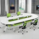 Rolling Modular Office Conference Table - Maoters thumbnail 3