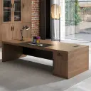 Modern Corporate Office Minimalist Manager Office Desk - Maoters thumbnail 3