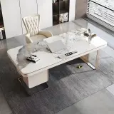 Light Luxury Stone Top Executive Desk - Maoters thumbnail 3