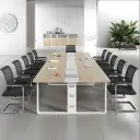 Light Wood Boardroom Meeting Table - Maoters thumbnail 3
