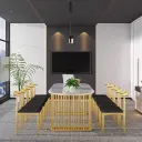 Office Marble Oval Conference Table - Maoters thumbnail 3
