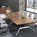 Modern Wood Office Boardroom Table - Maoters thumbnail 2
