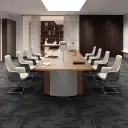 Modern Minimalist Conference Table Long Design thumbnail 4