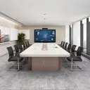 Large Minimalist Negotiation Table – Maoters thumbnail 3