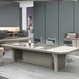 Light Luxury Lacquered Conference Table - Maoters thumbnail 3