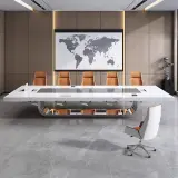Luxurious Baked Paint Conference Table thumbnail 3