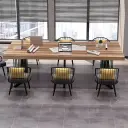 Modern Boardroom Sleek Conference Table - Maoters thumbnail 3