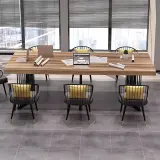 Modern Boardroom Sleek Conference Table - Maoters thumbnail 3
