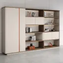 Luxury Office Mixed Storage Bookcase - Maoters thumbnail 3
