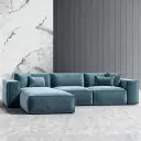 Home Deep Seat Oversized Corner Couch - Maoters thumbnail 3