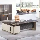 Manager Office Modern Wooden Executive Desk - Maoters thumbnail 2
