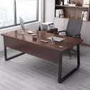 Multi-Drawer Side Cabinet Executive Desk - Maoters thumbnail 3