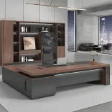 Desk with LED Strip Lighting for Executives thumbnail 2