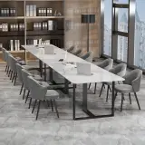 Stylish Marble Conference Table - Maoters thumbnail 3