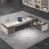 Elegant Modern Office Desk Executive Desk - Maoters thumbnail 3