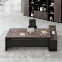 Office Furniture L-Shaped Executive Desk - Maoters thumbnail 3