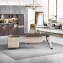 Contemporary Curved Executive Office Desk - Maoters thumbnail 3