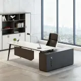 Modern Office Minimalist Executive Desk- Maoters thumbnail 4