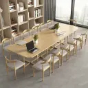 Office Meeting Room Wood Conference Table - Maoters thumbnail 3