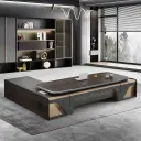 Executive Curved L-Shape Desk - Maoters thumbnail 1