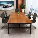 Modern Conference Room Wood Conference Table - Maoters thumbnail 2