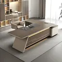 Office L-Shaped Executive Desk - Maoters thumbnail 2