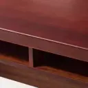 Modern Wood Training Table with Privacy Panel - Maoters thumbnail 6