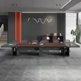 Modern Executive Wood Conference Table for Boardroom - Maoters thumbnail 4