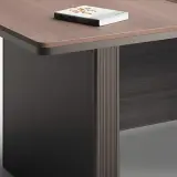 Light Wood Minimalist Conference Table - Maoters thumbnail 8