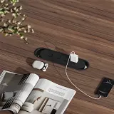 Minimalist Chrome Leg Negotiation Table - Maoters thumbnail 10