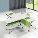 Rolling Modular Office Conference Table - Maoters thumbnail 2