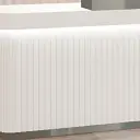 Modern Ribbed Panel Reception Desk - Maoters thumbnail 11