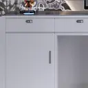 Metallic LED Reception Desk - Maoters thumbnail 12