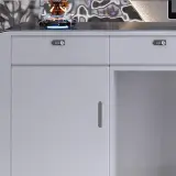 Metallic LED Reception Desk - Maoters thumbnail 12