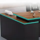 Simple Style Office Manager Computer Desk - Maoters thumbnail 10